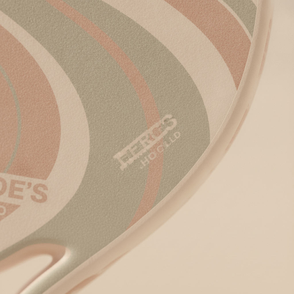 Heroe's Mood paddle — macro detail